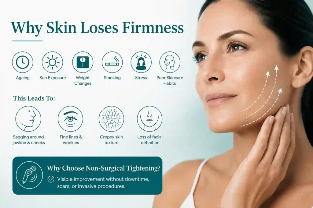 What Makes Skin Lose Firmness and Why Do People Seek Non-Surgical Tightening Wallingford?
